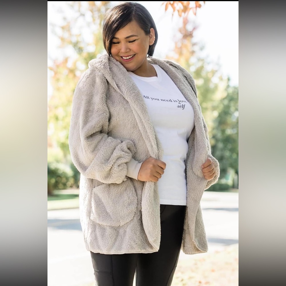 Fuzzy sweater